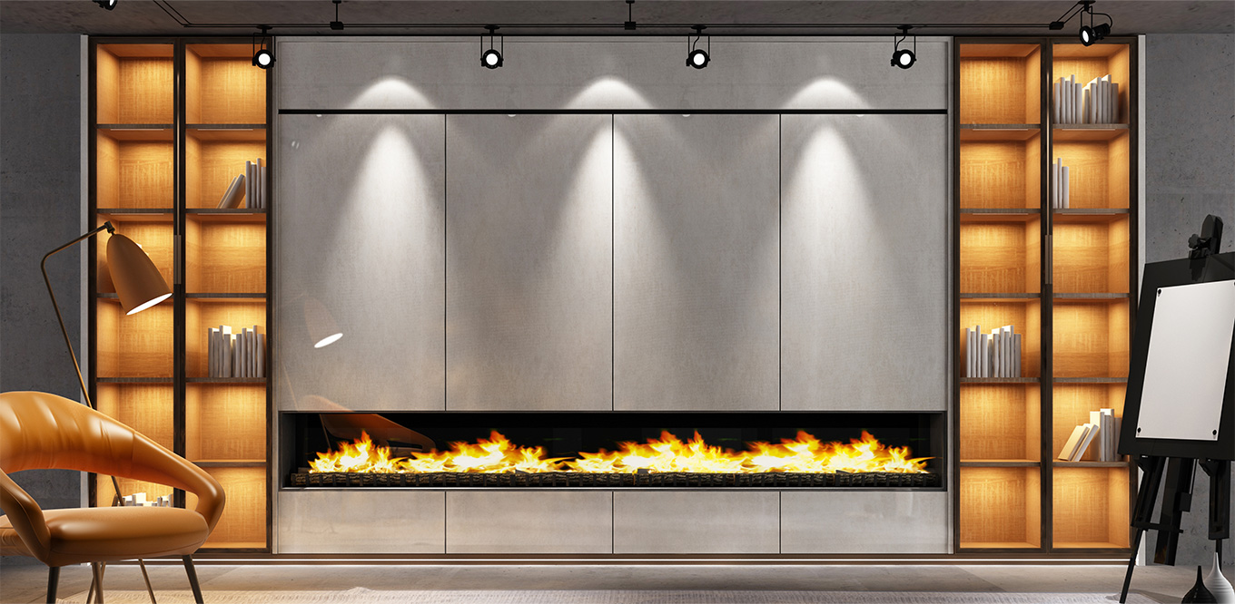 電動鋼琴UV面板電視柜