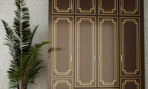 新中式全屋定制風格衣柜